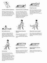Images of Knee Exercise Program