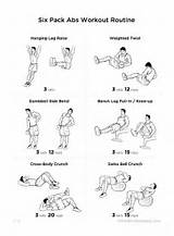 Abdominal Workout Exercises Photos