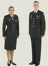 Photos of Army Uniform Enlisted