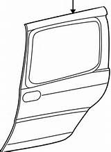 2005 Chevy Uplander Sliding Door Parts Pictures