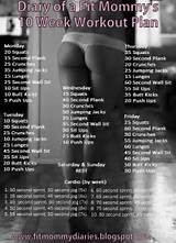 Workout Routine In A Week Images