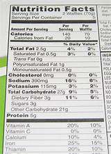 Eggo Chocolate Chip Waffles Nutrition Facts Pictures