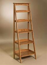 Photos of Wood Ladder Shelves