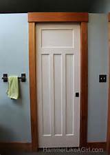 Pictures of Open Pocket Door