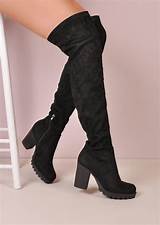 Long Boots Over The Knee