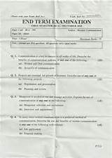 Ptu Distance Learning Mba Question Papers Pictures