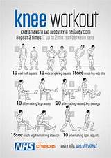 Knee Home Exercise Program Pictures