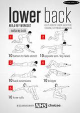 Images of Lower Back Exercises