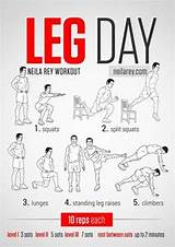 Leg Strength Training Exercises Images