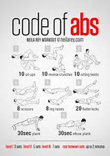 Photos of Home Workout Exercises
