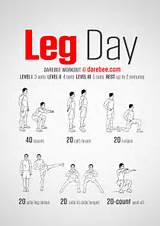 Leg Exercises Workout