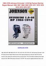 1977 Johnson 35 Hp Service Manual Images