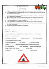Science Reading Comprehension Worksheets High School