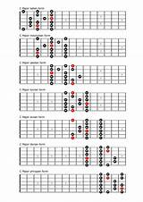 Photos of Guitar Major Scales