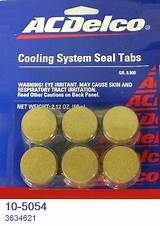 Cooling System Seal Tabs Photos