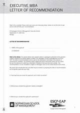 Pictures of Master Degree Recommendation Letter