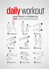 Daily Workout Exercises Photos