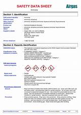 Pictures of Hydrogen Chloride Safety Data Sheet