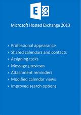 Outlook Hosted Exchange Login Pictures