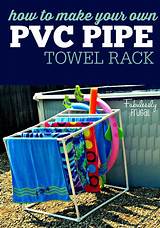 How To Make A Pvc Pipe Towel Rack