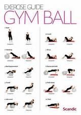 Exercise Routine Ball Photos
