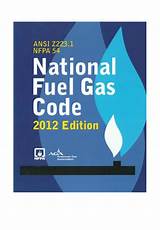 Images of Nfpa 54 National Fuel Gas Code 2012 Edition