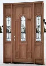 Pictures of Wood Door With Sidelights