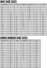 Converse Shoe Size Comparison