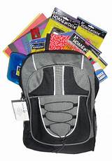 Pictures of Backpacks And School Supplies