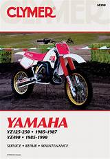 Photos of 2003 Yamaha Yz125 Service Manual