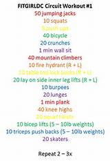 Images of List Of Workout Exercises At Home
