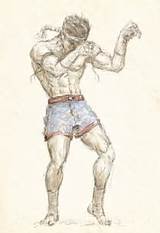Images of Muay Thai Stance