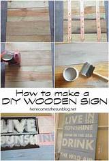 Diy Wood Signs Pictures