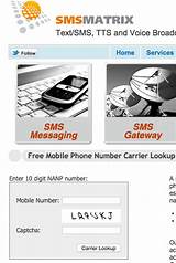 Free Carrier Lookup Photos