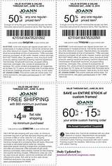 Pictures of Joann Class Coupon
