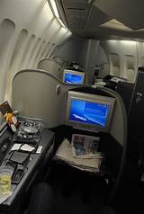 Pictures of Flying First Class United