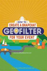 Photos of Snapchat Filter Marketing