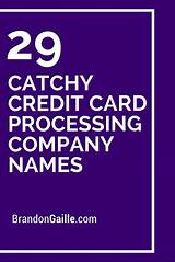 Credit Card Names List