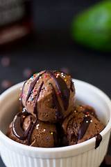 Images of Healthy Avocado Ice Cream