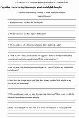 Photos of Honesty In Recovery Worksheet