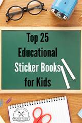 Educational Sticker Books Images