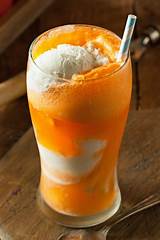 Orange Juice And Ice Cream Photos