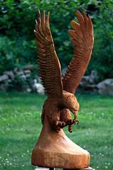 Eagle Wood Carvings
