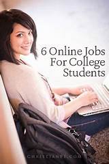 Pictures of College Online Jobs