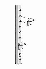 Photos of Adjustable Metal Shelf Supports