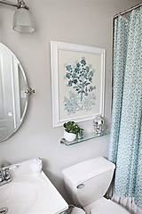 Bathroom Glass Shelves Over Toilet Photos