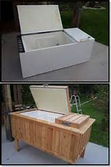 Pictures of Repurposed Refrigerator Into Ice Chest