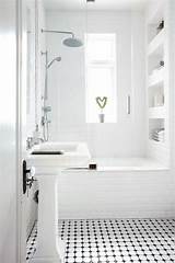 White Shelves For Bathrooms Photos