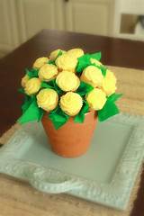 Mini Flower Pots For Cupcakes Photos