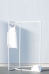 White Pipe Clothing Rack Pictures